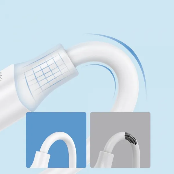 Joyroom A9 kábel USB-C - USB-C, PD, QC, 60W, 3A, 1m, biely