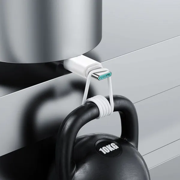Joyroom A9 kábel USB-C - USB-C, PD, QC, 60W, 3A, 1m, biely