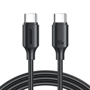 Joyroom A9 kábel USB-C - USB-C, PD, QC, 60W, 3A, 1m, čierny