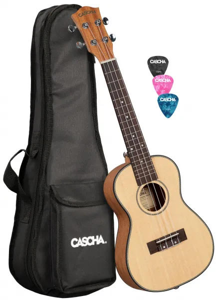 Cascha HH 2151L Natural Koncertné ukulele