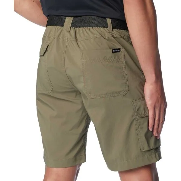 Kraťasy pánske Columbia Silver Ridge Utility Cargo Short - stone green