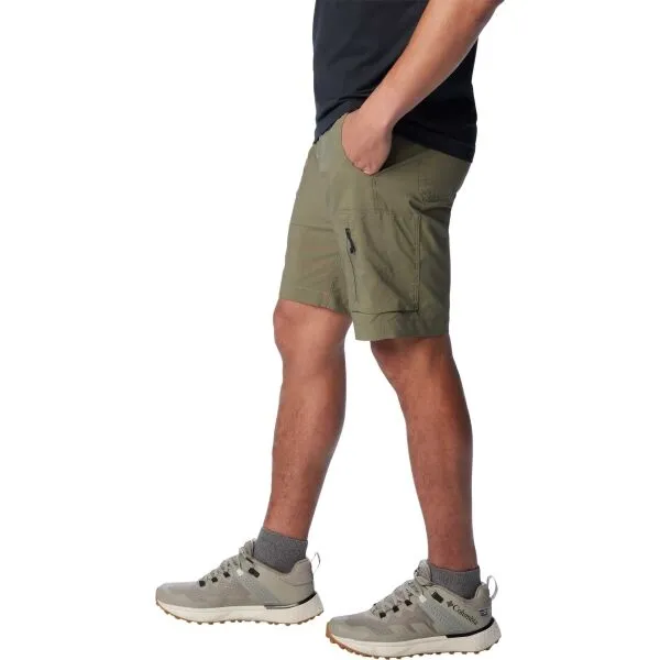 Kraťasy pánske Columbia Silver Ridge Utility Cargo Short - stone green