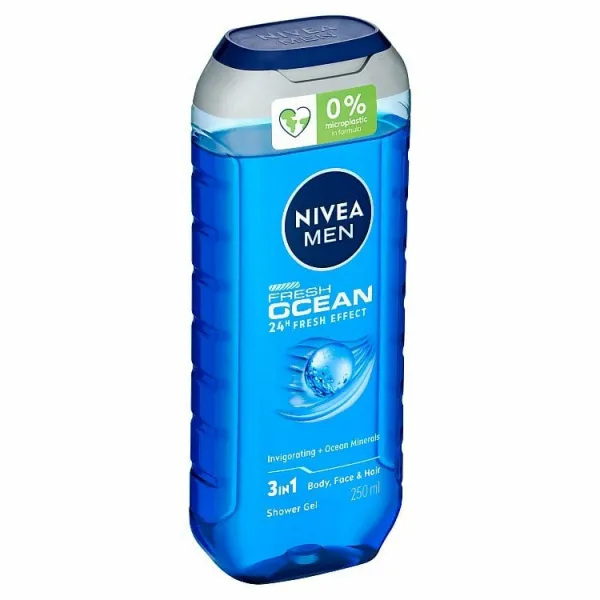 NIVEA MEN Fresh Ocean energizujúci sprchový gél pre mužov 250 ml