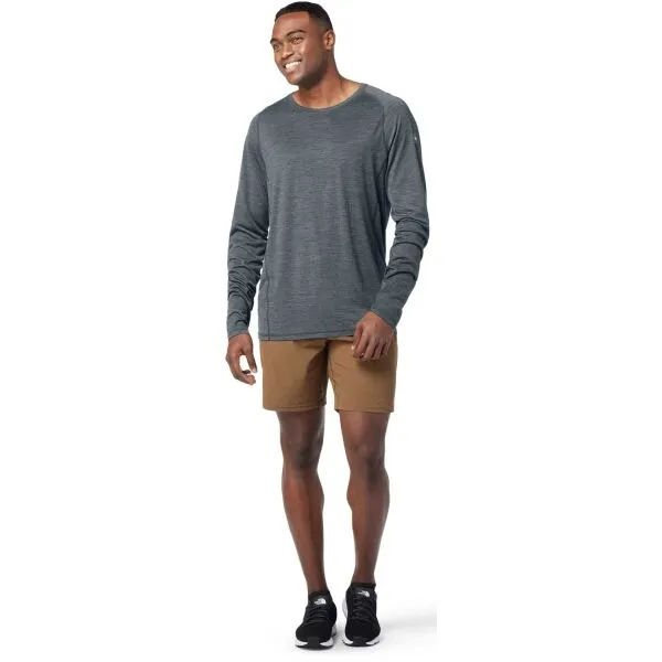 Mikina Smartwool Merino Sport Ultralite L/S - charcoal