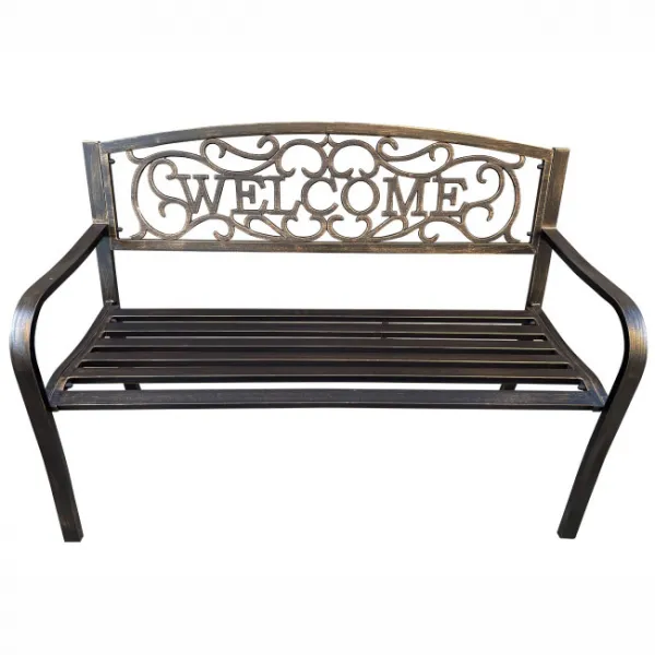 Ak furniture Zahradní lavička IRYS béžová