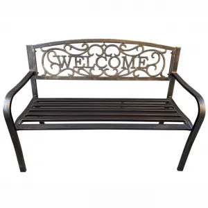 Ak furniture Zahradní lavička IRYS béžová