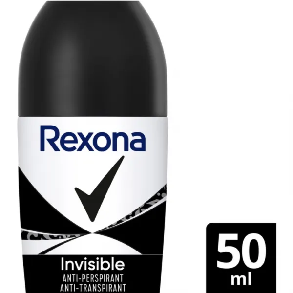 Rexona Invisible on Black + White Clothes guličkový antiperspirant 48h 50 ml