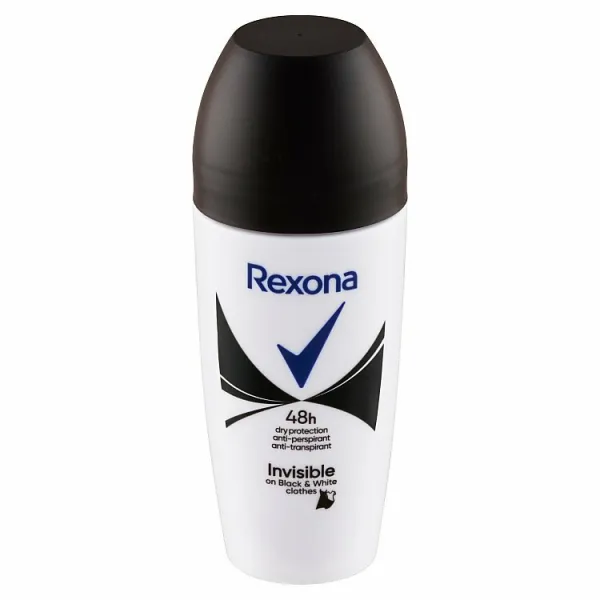 Rexona Invisible on Black + White Clothes guličkový antiperspirant 48h 50 ml