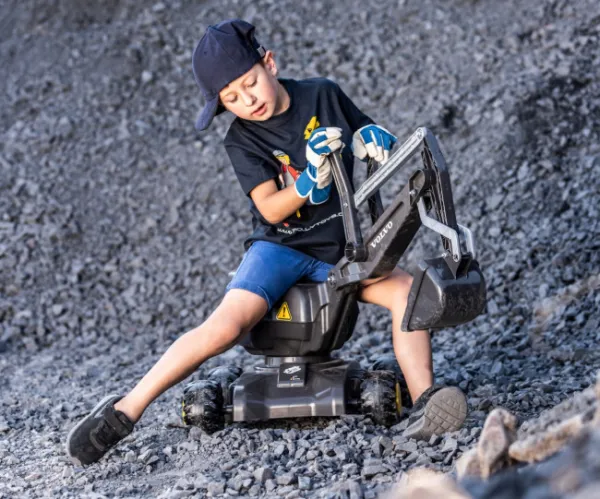 MILLY MALLY Detský bager Rolly Toys Digger Volvo