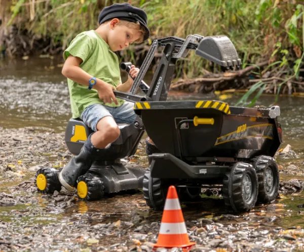 MILLY MALLY Detský bager Rolly Toys Digger Volvo