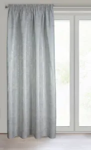 SivýdekoračnýzávessjemnýmleskomŠírka:140cm|Dĺžka:280cm