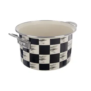 Hrniec smalt ŠACHOVNICA Lem 3 l