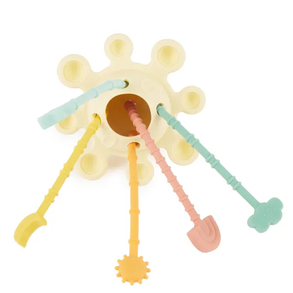 Bieco Silicone Activity Planet aktivity hračka 1 ks