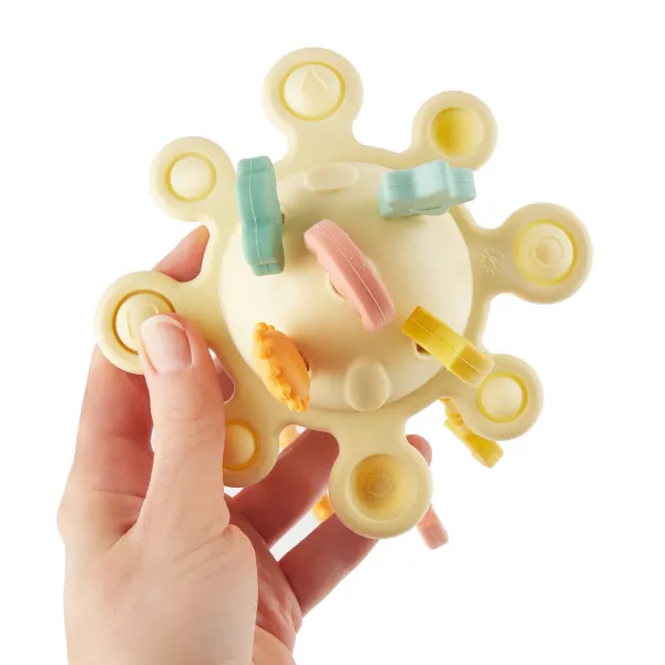 Bieco Silicone Activity Planet aktivity hračka 1 ks