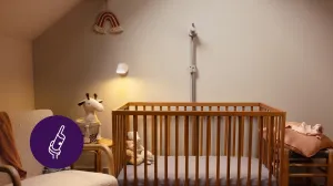 Philips AVENT Pestúnka detská chytrá Premium s prekladom plaču, sledovaním spánku a dýchania SCD971