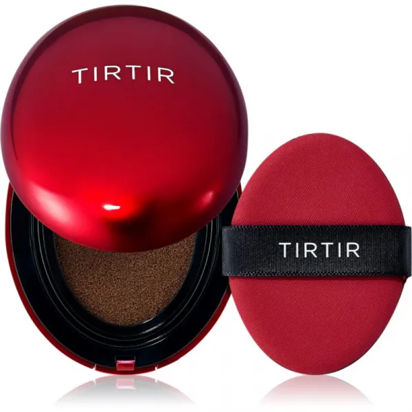 TIRTIR Mask Fit Red Cushion dlhotrvajúci make-up v hubke odtieň 47N Ebony 18 g