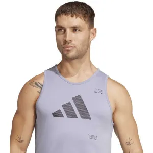 adidas TANK TOP Pánske tielko, sivá, veľkosť
