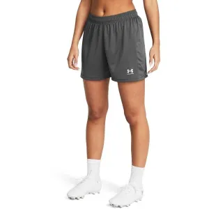 Under Armour CHALLENGER KNIT Dámske kraťasy, tmavo sivá, veľkosť