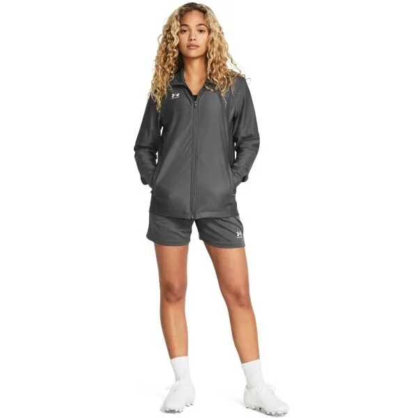 Under Armour CHALLENGER KNIT Dámske kraťasy, tmavo sivá, veľkosť