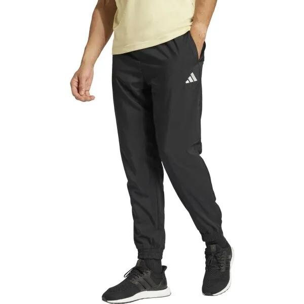 adidas ESSENTIALS SMALL LOGO STANFORD Pánske nohavice, čierna, veľkosť
