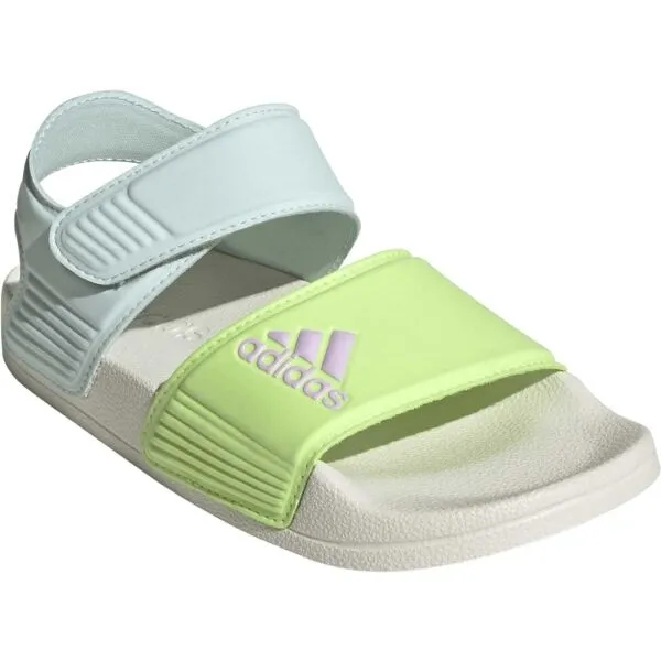 adidas ADILETTE SANDAL K Detské sandále, svetlomodrá, veľkosť