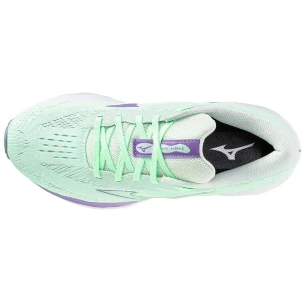 Mizuno WAVE SERENE Dámska bežecká obuv, svetlo zelená, veľkosť 37