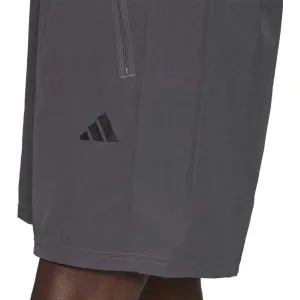 adidas TR-ES PIQ 3SHO Pánske šortky, tmavo sivá, veľkosť S 7"