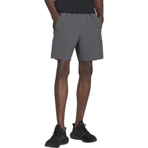 adidas TR-ES PIQ 3SHO Pánske šortky, tmavo sivá, veľkosť S 7"