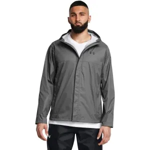 Under Armour STORMPROOF CLOUDSTRIKE 2.0 Pánska bunda, sivá, veľkosť L