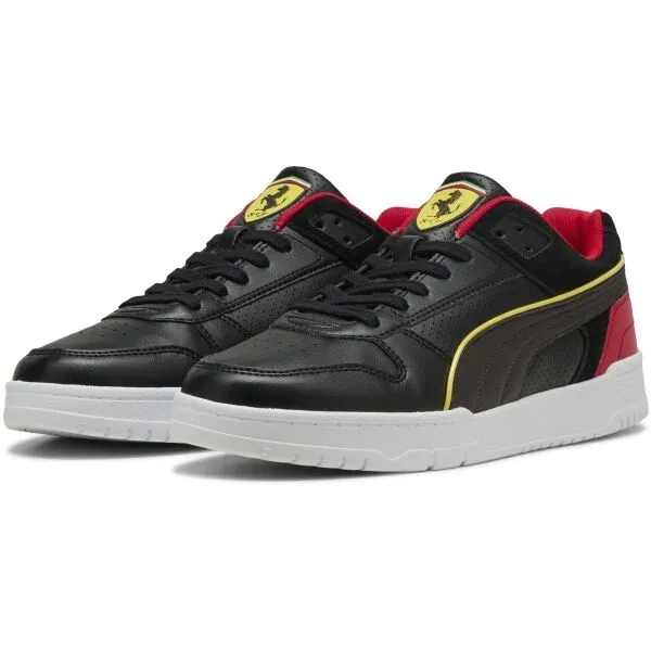 Puma FERRARI RBD GAME LOW Pánska vychádzková obuv, čierna, veľkosť 40.5