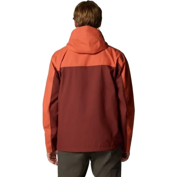 Columbia HIKEBOUND JACKET Pánska vodoodolná bunda, oranžová, veľkosť