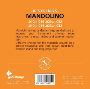 Galli M158  Mandolino Silverplated