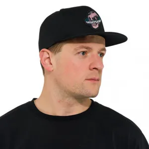 HORSEFEATHERS Šiltovka Skull - black BLACK