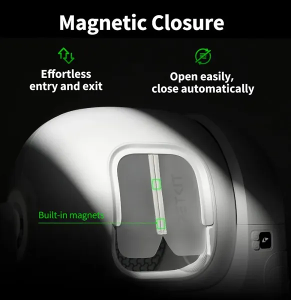 Petkit magnetická protiprachová clona 2.0 pre automatickú mačaciu toaletu