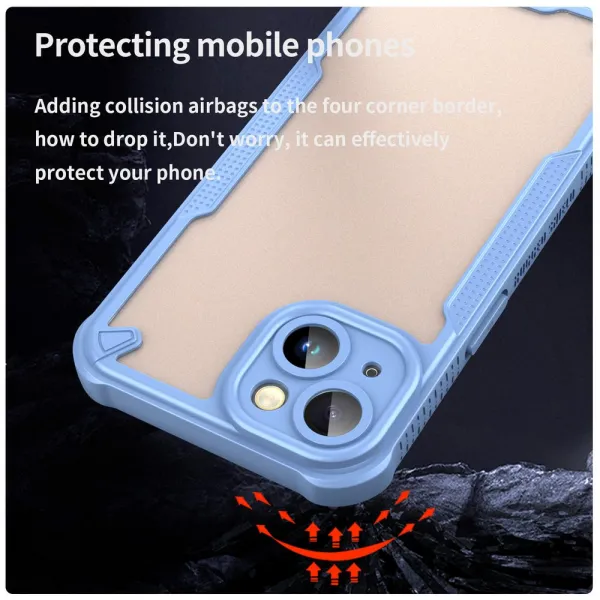 ArmorShield Hybrid Kryt, iPhone 14, modrý