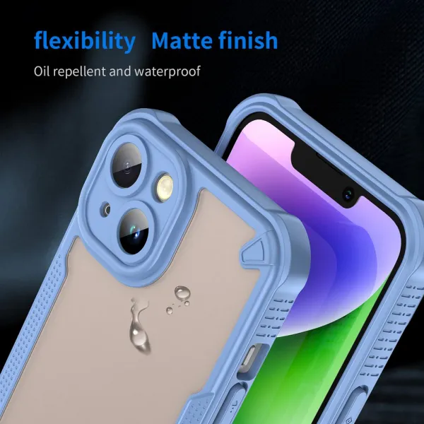 ArmorShield Hybrid Kryt, iPhone 14, modrý