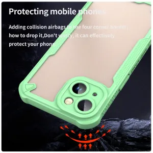 ArmorShield Hybrid Kryt, iPhone 14, zelený