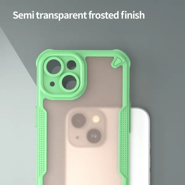 ArmorShield Hybrid Kryt, iPhone 14, zelený