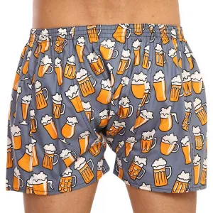 Pánske trenírky Styx art klasická guma nadrozmer pivo (E1357) 3XL