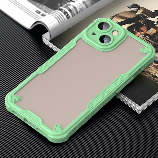 ArmorShield Hybrid Kryt, iPhone 14, zelený