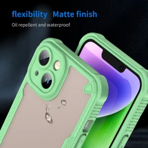 ArmorShield Hybrid Kryt, iPhone 14, zelený