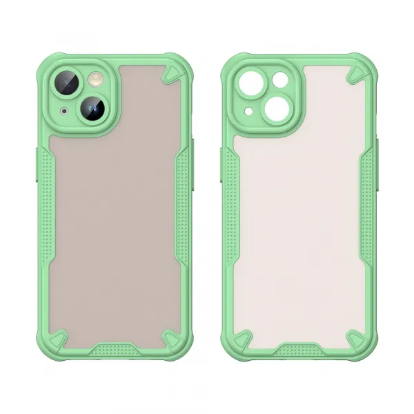 ArmorShield Hybrid Kryt, iPhone 14, zelený
