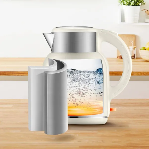 Rýchlovarná kanvica Tefal Thermo Protect XL KO190AE0 Nerezová/Biela