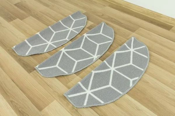 Nášľap na schody Cubes 19 svetlo sivý