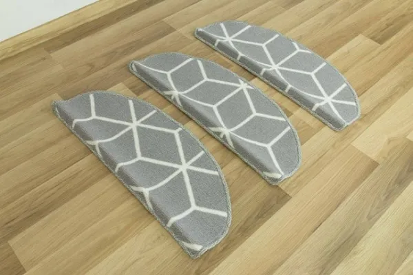 Nášľap na schody Cubes 19 svetlo sivý