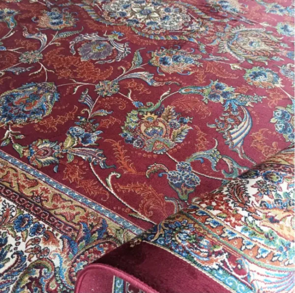 Koberec Exkluzívny Qum Silk 08 červený