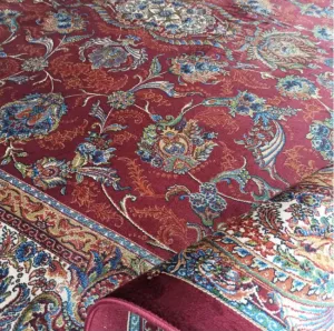 Koberec Exkluzívny Qum Silk 08 červený