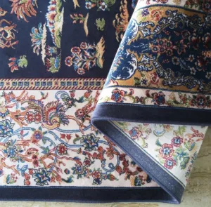 Koberec Exkluzívny Qum Silk 10 modrý