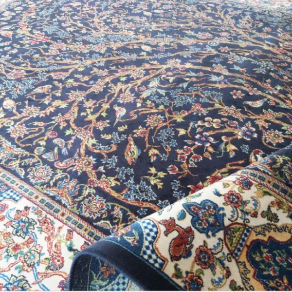 Koberec Exkluzívny Qum Silk 11 modrý