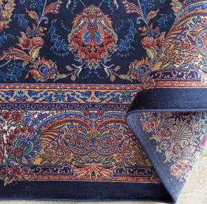 Koberec Exkluzívny Qum Silk 08 modrý